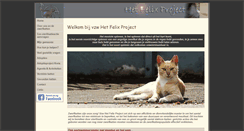 Desktop Screenshot of hetfelixproject.be